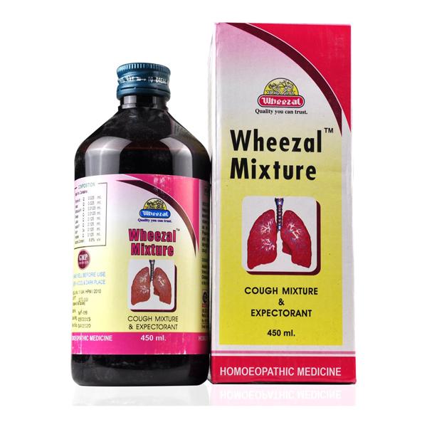 Netmeds | Wheezal Wheezal Mixture Syrup 450 ml