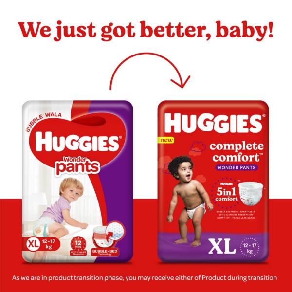 Huggies Complete Comfort Wonder Diaper Pants (XL) 56's - Diapers & Wipes