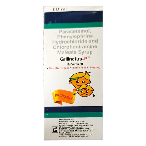 GRILINCTUS P PAEDIATRIC Syrup 60ml
