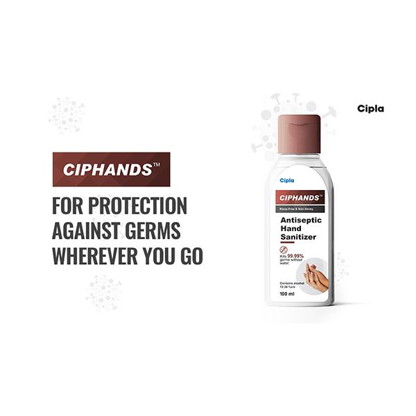 Ciphands Antiseptic Hand Sanitizer 100 ml - Hand Sanitizer