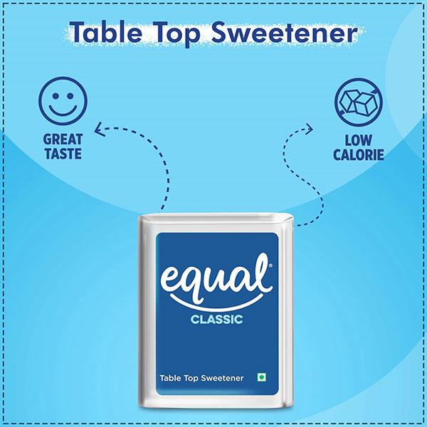 Equal Classic Zero Calorie Sweetener Tablet 100's - Sugar Substitute