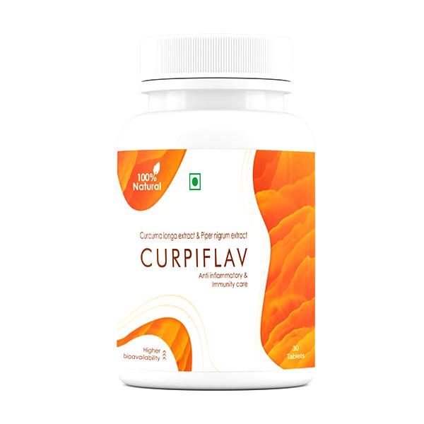 Curpiflav Anti Inflammatory & Immunity Care Tablets 30's - Vitamin C