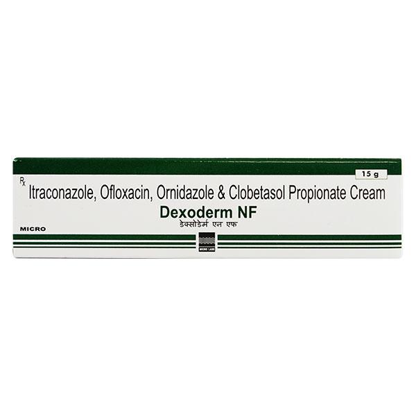 DEXODERM NF Cream 15gm - Skin Infections-Toc