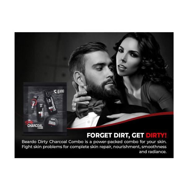 Beardo The Dirty Charcoal Combo - Face Washes