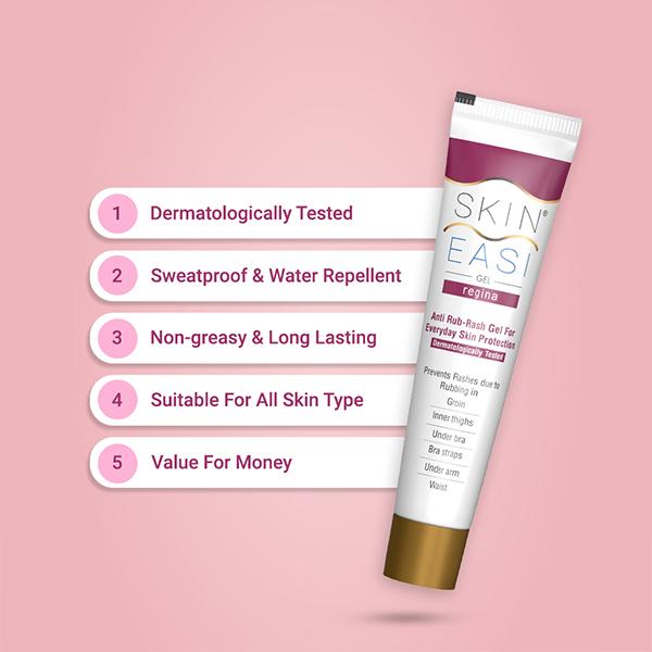 SkinEasi Regina Anti Rub Rash Gel 20 gm - Lotions & Creams