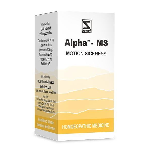 Dr.Willmar Schwabe Alpha - MS Tablet 20 gm - Speciality Medicine