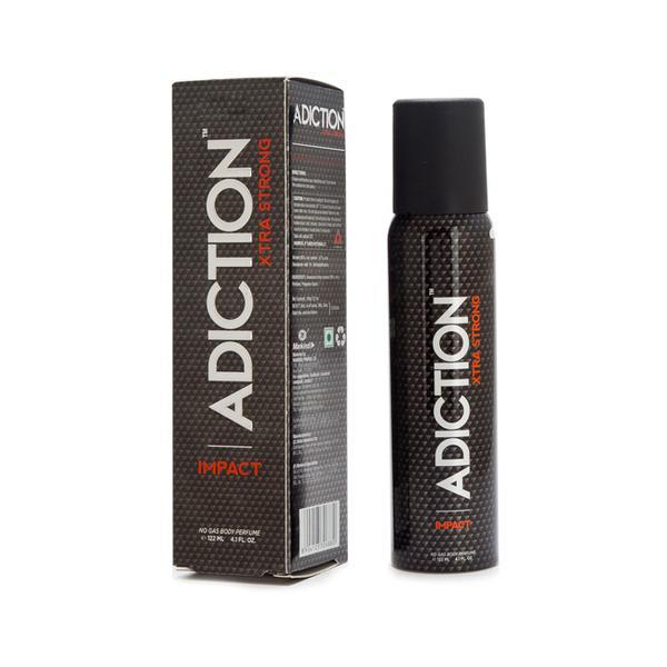 Adiction Body Perfume - Xtra Strong Impact 122 ml - Men Perfumes (Edt/Edp)