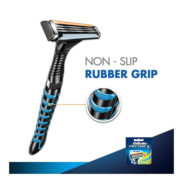 Gillette Vector 3 Cartridges 4's - Shavers