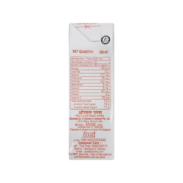 ORSL PLUS ORANGE FLAVOUR Liquid 200ml - Supplements-Sup