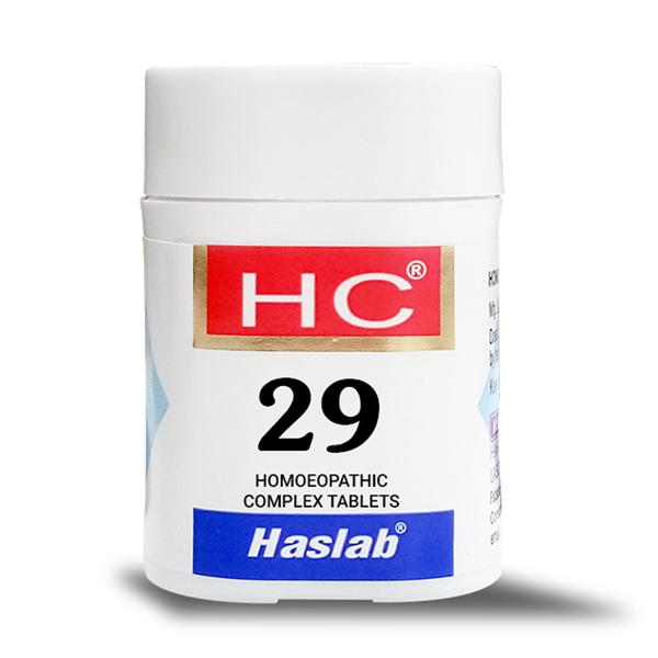 Haslab HC 29 (Homeopathic Complex) Tablet 550 gm - Homeopathic Complex Tablet