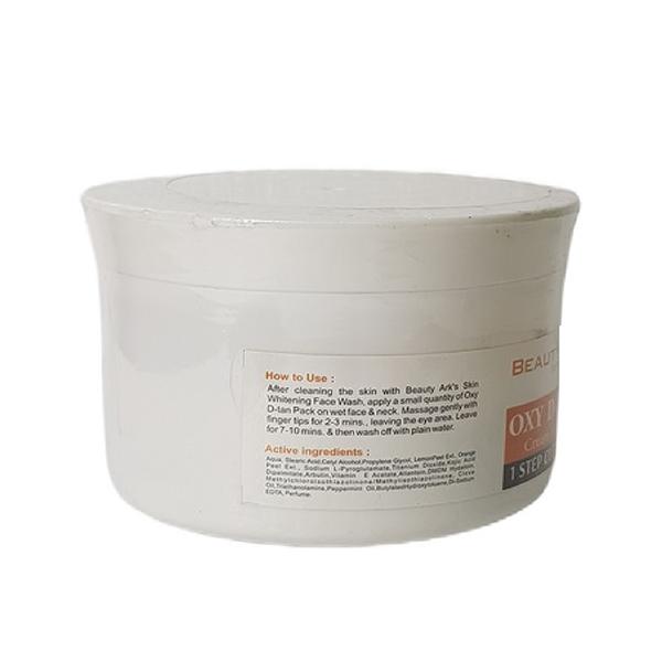 Beauty Ark Oxy D-Tan Cream + Pack 1 Step Clean Up 450 gm - Lotions & Creams