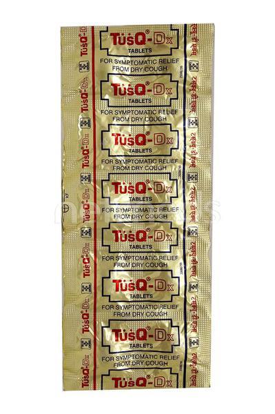 Tusq DX Tablet 10'S - Cough And Cold-Cou