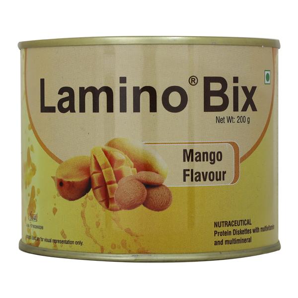 LAMINO BIX MANGO FLAVOUR Diskettes 200gm - Supplements-Ent