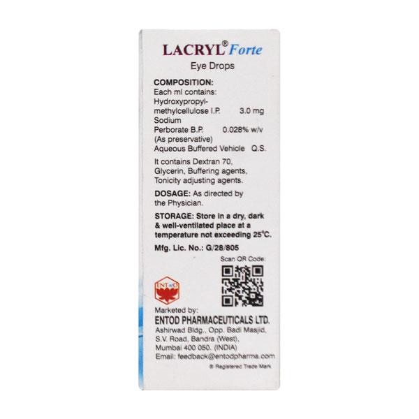 LACRYL FORTE Eye Drops 10ml - Dry Eye-Olt