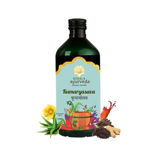 Kerala Ayurveda Kumaryasava Syrup 450 ml - Speciality Medicines