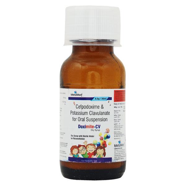 DOXIMITE CV Dry Syrup 30ml - Bacterial Infections-Cep