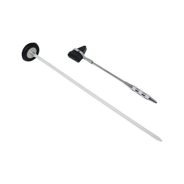 Netmeds | Sahyog Wellness Queen Square Pattern Knee Hammer and Surgical Knee Hammer with Pin and Brush