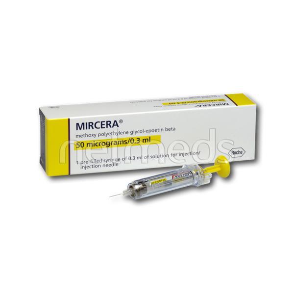 Mircera 50mcg Injection(Pfs) 0.3ml - Haematopoiesis-Hae