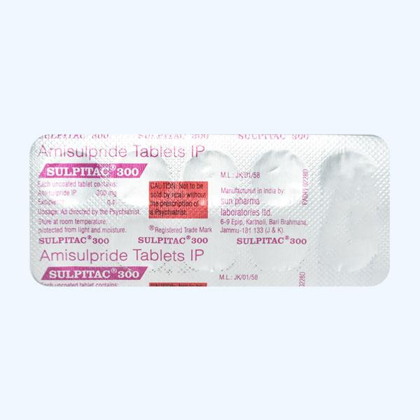 Sulpitac 300mg Tablet 10'S - Schizophrenia-Aps
