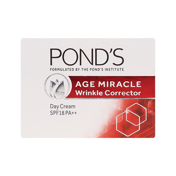 Pond's Age Miracle Wrinkle Corrector SPF 18 PA++ Day Cream 10 gm - Day Cream