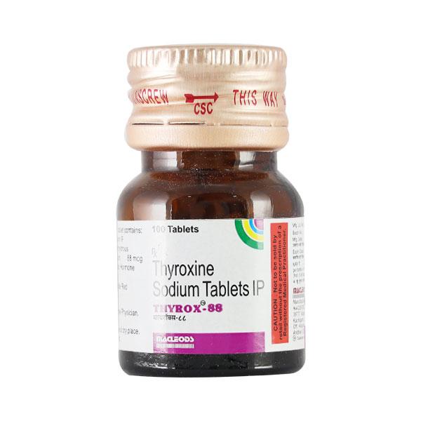 Thyrox 88Mcg Tablet 100'S - Hypothyroidism