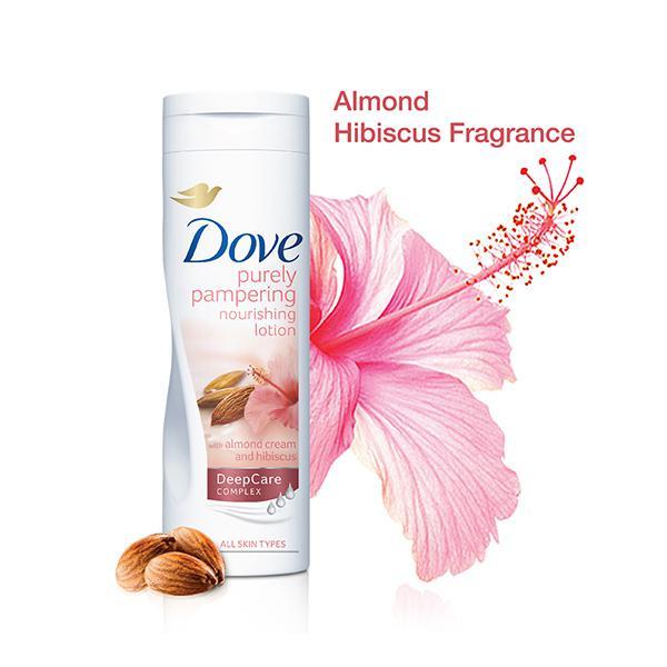 Dove Purely Pampering Almond Body Lotion 400 ml - Lotions & Creams