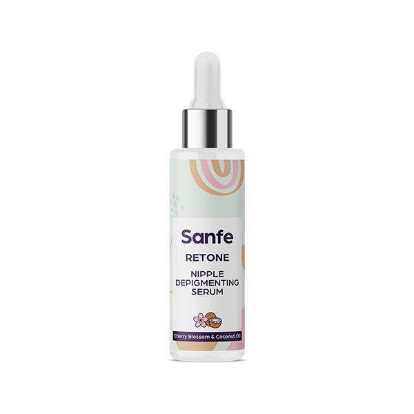Sanfe Retone Nipple Depigmenting Serum - Cherry Blossom & Coconut Oil 50 ml - Breast Care Creams