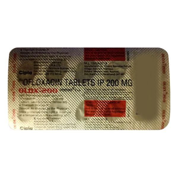 Olox 200mg Tablet 10'S - Bacterial Infections-ABC