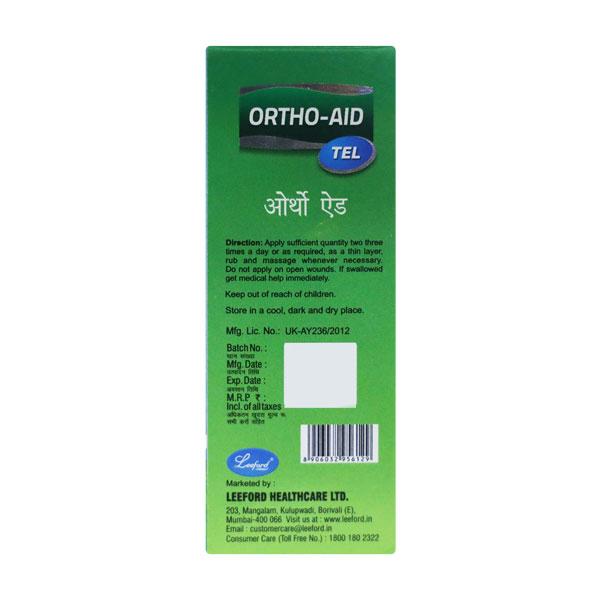 Ortho-Aid Tel Oil 50 ml - Pain Relief Oil