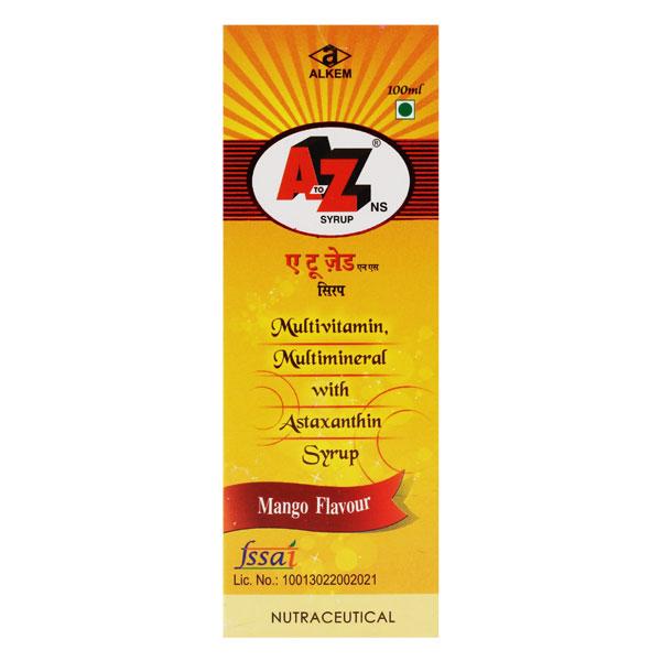 A TO Z NS MANGO FLAVOUR Syrup 100ml - Supplements-Vam