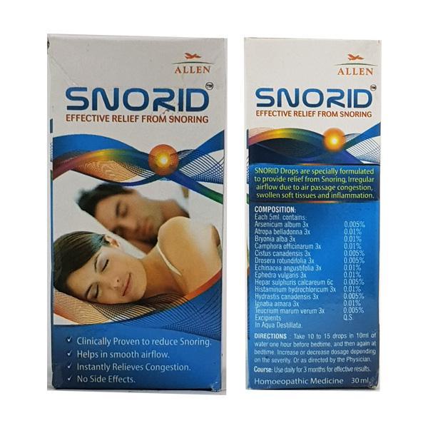 Netmeds | Allen Snorid Drops 30 ml