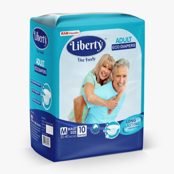 Netmeds | Liberty Eco Adult Diaper Pants (M) 10's