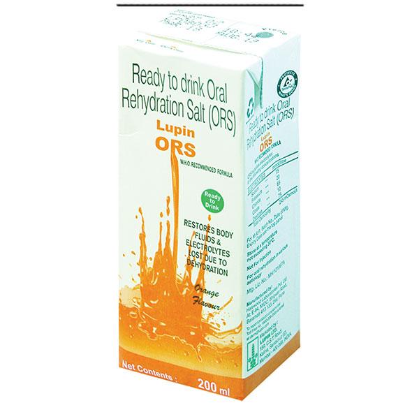 Lupin O.R.S. Orange Flavour Liquid 200ml