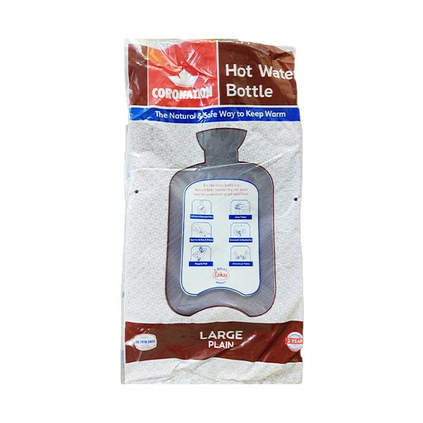 Coronation Hot Water Bottle Plain (L) 1's - Hot Pack/Ice Bag