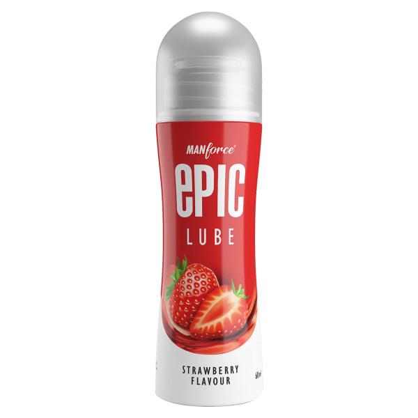 Netmeds | Manforce Epic Lube - Strawberry 60 ml