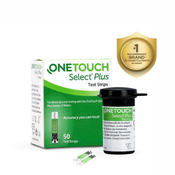 Netmeds | Onetouch Select Plus Test Strips 50's