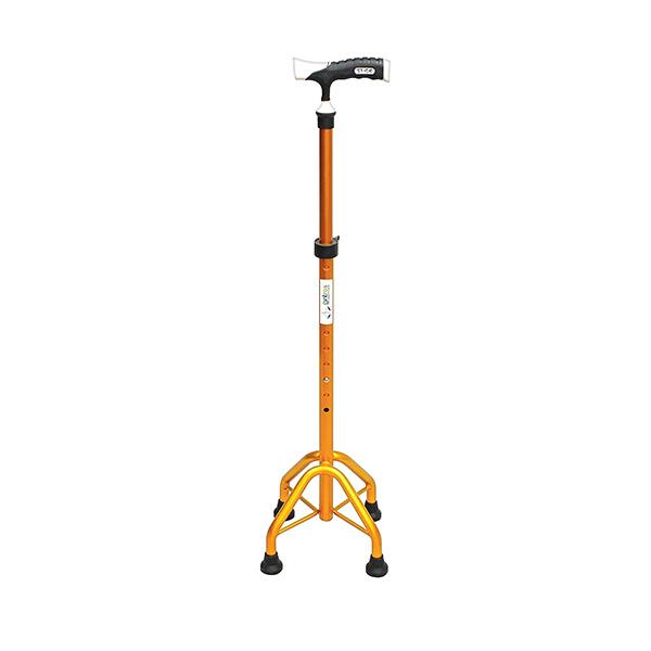 Entros Height Adjustable Walking Stick 4 Leg (KL945L) - Wheelchairs & Walking Sticks