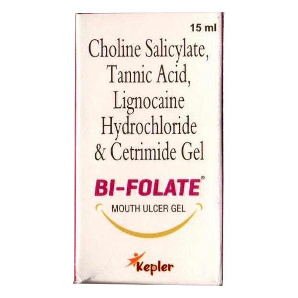 BI FOLATE MOUTH ULCER Gel 15ml - Oral Care - P-Mou