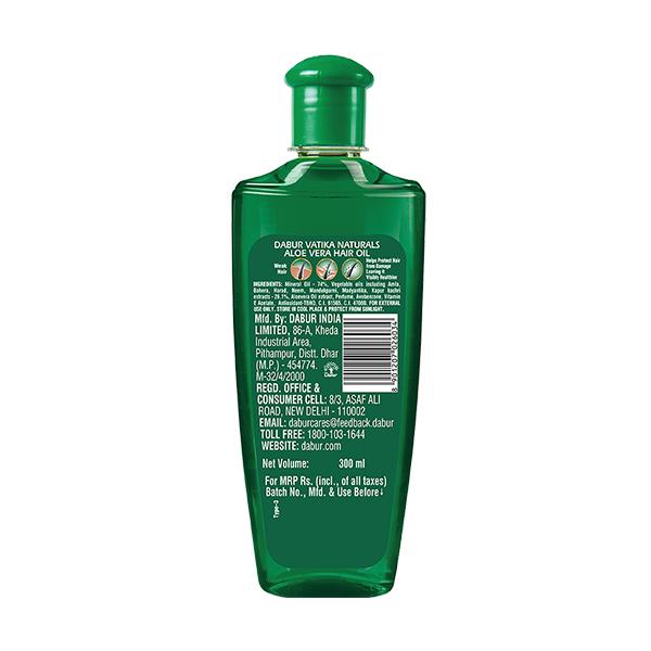 Dabur Vatika Naturals Hair Oil - Aloe Vera 300 ml - Hair Oils