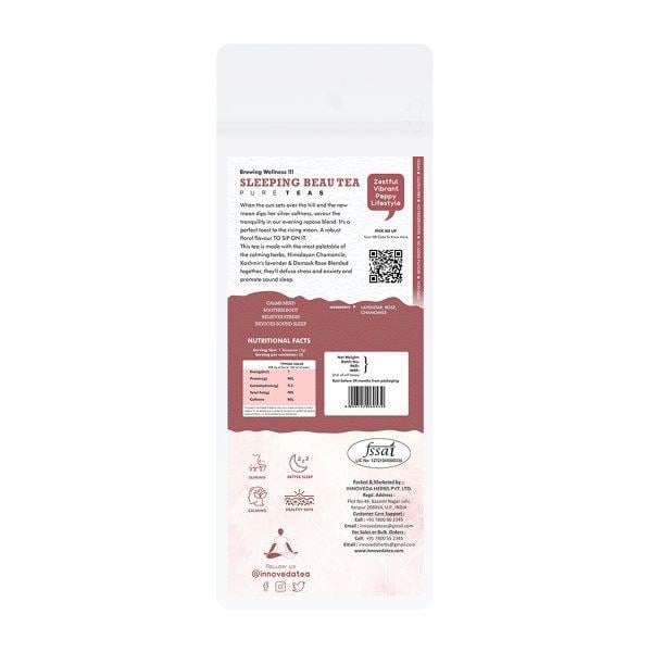 Innoveda Sleeping Beau Tea Whole tea leaves 28 gm - Teas