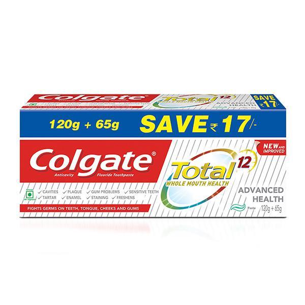 Colgate Total Advanced Health Anticavity Toothpaste 185 gm - Toothpaste