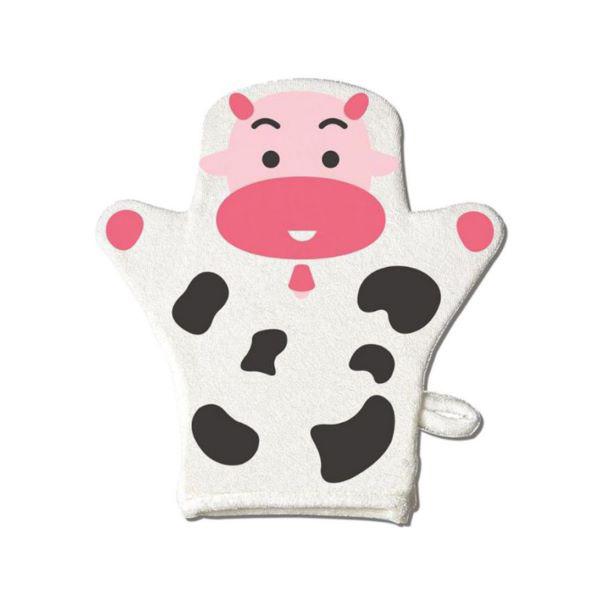 Netmeds | Farlin Baby Wash Mitten - Cow 1's
