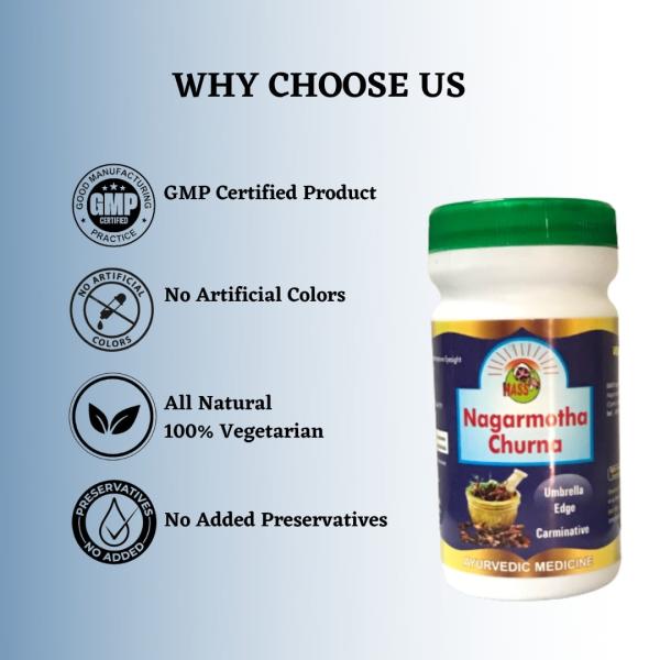 HASS Nagarmotha Churna 100 gm - Speciality Medicines