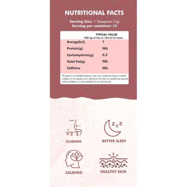 Innoveda Sleeping Beau Tea Whole tea leaves 28 gm - Teas