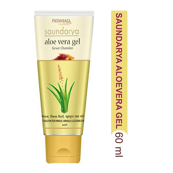 Netmeds | Patanjali Saundarya Alovera Kesar Chandan Gel 60 ml