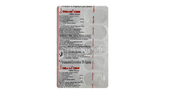 Mbcid DSR Capsule 10'S - Ulcer/Reflux/Flatulence-Aaa