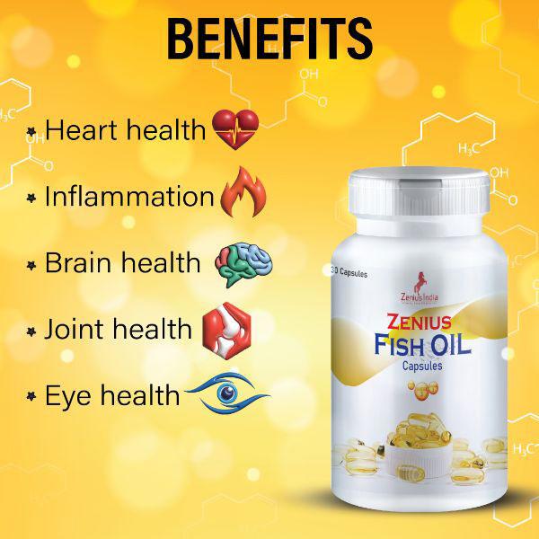 Zenius Fish Oil Capsule 30's - Health Products