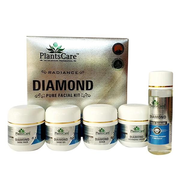 Plantscare Radiance Diamond Pure Facial Kit - Facial Kits