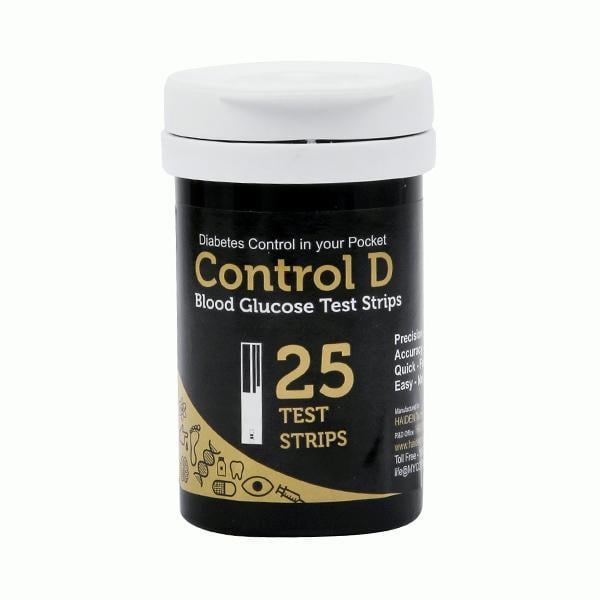 Netmeds | Control D Blood Glucose Test Strips 25's