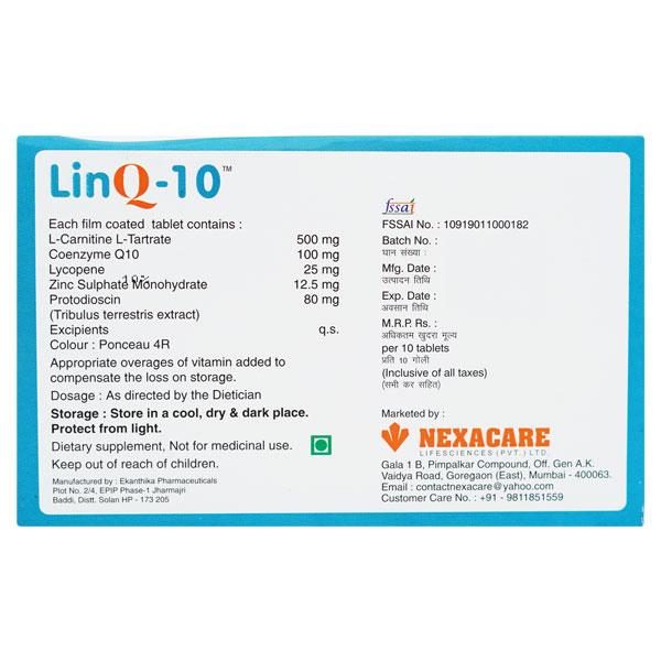 LINQ 10 Tablet 10's - Supplements-Vam